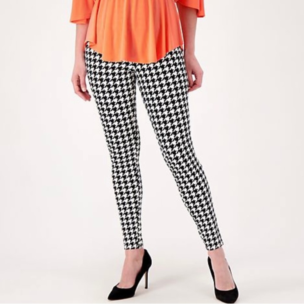 Houndstooth Ponte Leggings